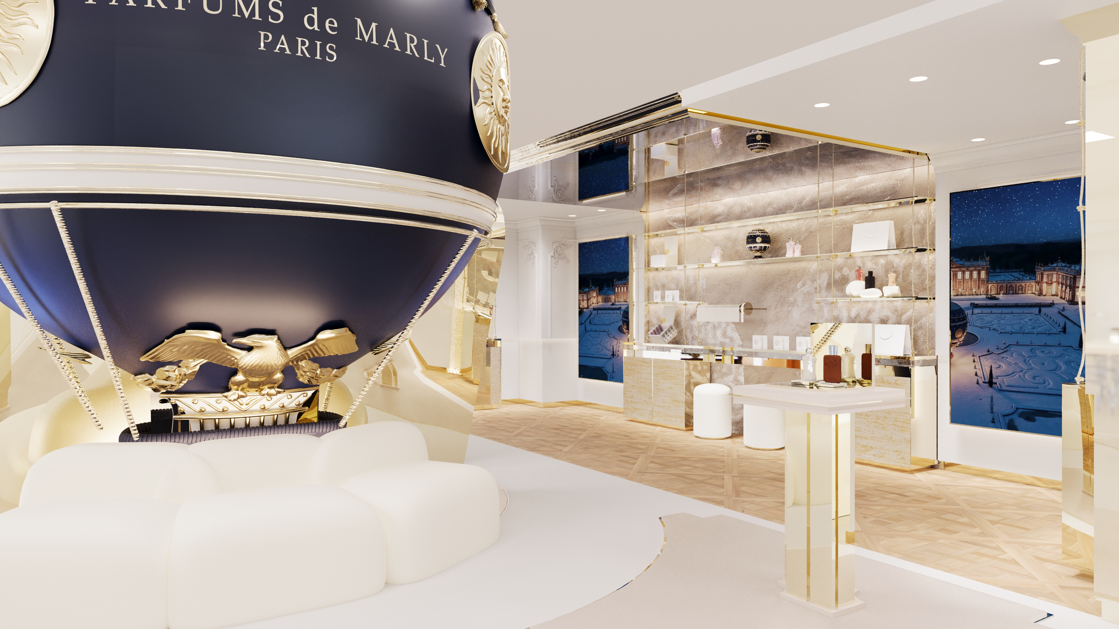 Ref client - Podium L Seating